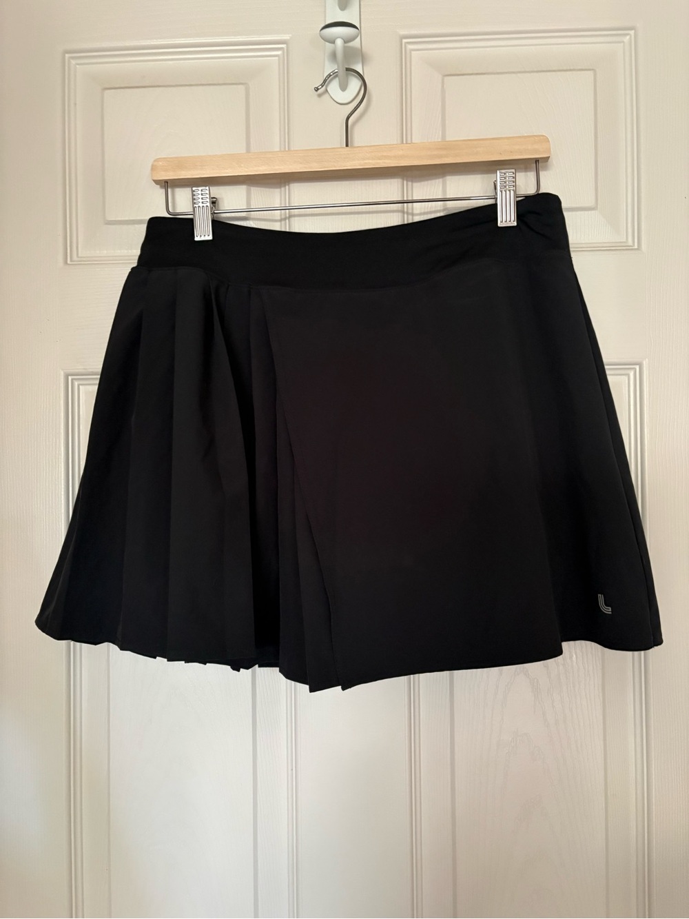 Women’s Black Pleated Tennis Skort